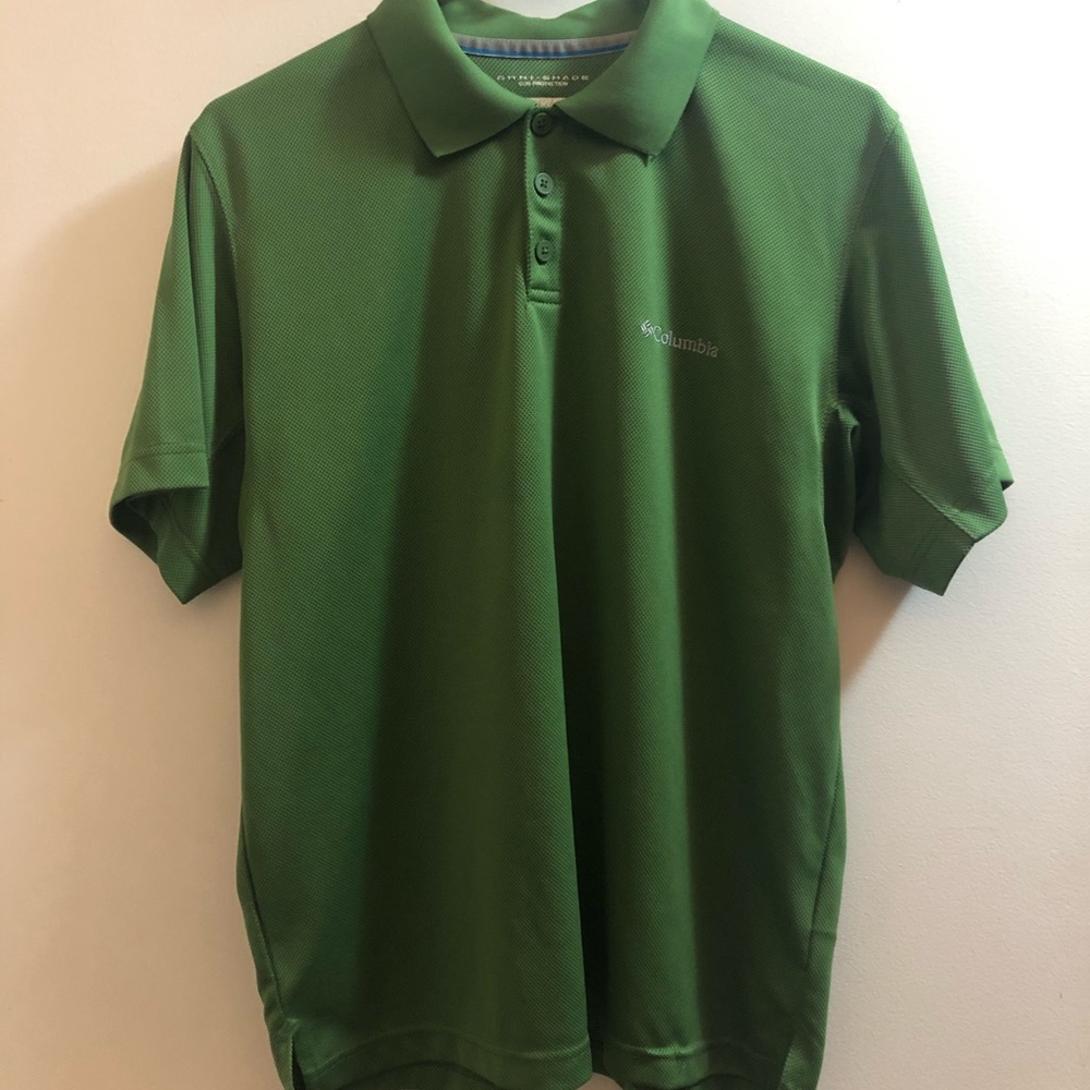 Columbia Men's Omni-Shade Polo Shirt Size Medium